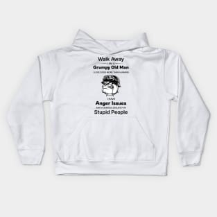 Anger Issues Kids Hoodie